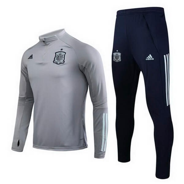 Replicas Chandal España 2020 Gris Negro